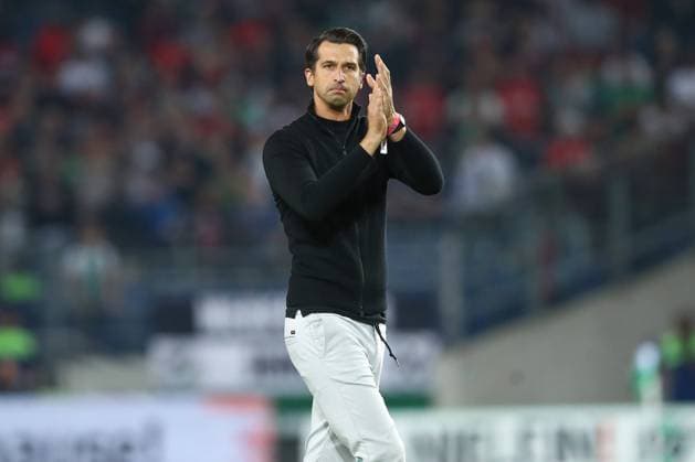 26 08 2023, xtgx, football 2 Bundesliga, Hannover 96 Hamburger SV emspor, v l Jonas Boldt HSV, board of directors sports jubilation over the victory, jubilation after the end of the game DFL DFB REGULATES PROHIBIT ANY USE OF PHOTOGRAPHS as IMAGE SEQUENCES and or QUASI VIDEO Hannover