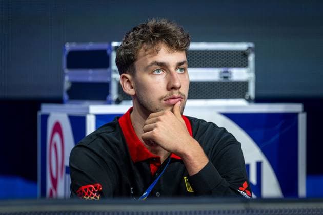 Basketball Okinawa 27 08 2023 FIBA Basketball World Cup 2023 Mens World Cup Preliminary Round Australia AUS Germany GER Franz Wagner Germany, No 09 injured