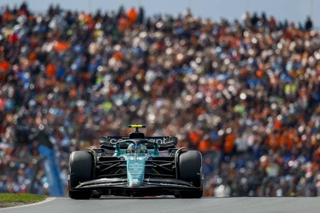ZANDVOORT - 14 Fernando Alonso (Aston Martin) during the F1 Grand Prix of the Netherlands at Circuit Zandvoort on August 27, 2023 in Zandvoort, Netherlands. ANP KOEN VAN WEEL F1 Grand Prix of The Netherlands 2023 24 xVIxANPxSportx xxANPxIVx 476456188 originalFilename: 476456188.jpg