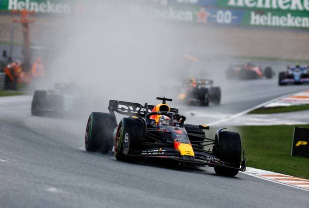 1 Max Verstappen NLD, Oracle Red Bull Racing , F1 Grand Prix of the Netherlands at Circuit Zandvoort on August 27, 2023 in Zandvoort, Netherlands Photo by HOCH ZWEI Zandvoort Netherlands
