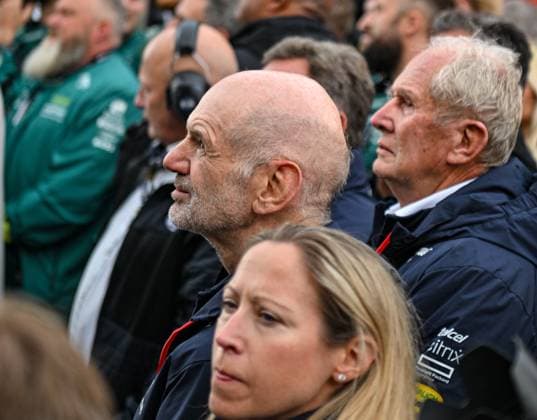 27th August 2023; Circuit Zandvoort, Zandvoort, North Holland, Netherlands; Formula 1 Heineken Dutch Grand Prix 2023; Race Day; Adrian Newey looks on after his RB19 car propels Max Verstappen (NED) to another dominant win  ActionPlus12547871 GodfreyxPitt