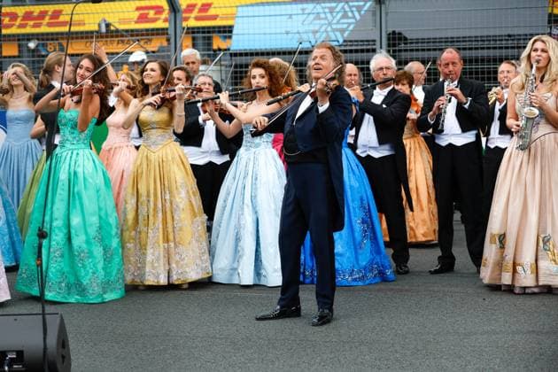 Andre Rieu, F1 Grand Prix of the Netherlands at Circuit Zandvoort on August 27, 2023 in Zandvoort, Netherlands Photo by HOCH ZWEI Zandvoort Netherlands