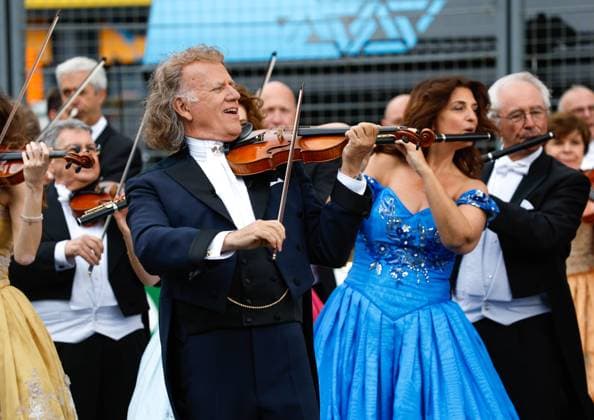 Andre Rieu, F1 Grand Prix of the Netherlands at Circuit Zandvoort on August 27, 2023 in Zandvoort, Netherlands Photo by HOCH ZWEI Zandvoort Netherlands