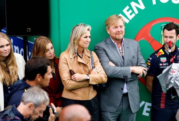 Queen Maxima and King Willem Alexander of the Netherlands, F1 Grand Prix of the Netherlands at Circuit Zandvoort on August 27, 2023 in Zandvoort, Netherlands Photo by HOCH ZWEI Zandvoort Netherlands