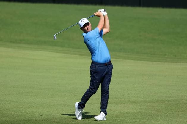 ATLANTA, GA - AUGUST 27: Emiliano Grillo during the final round of the 2023 Tour Championship on August 27, 2023 at East Lake Golf Club in Atlanta, Georgia. (Photo by Michael Wade Icon Sportswire) GOLF: AUG 27 PGA, Golf Herren - TOUR Championship EDITORIAL USE ONLY Icon23082703