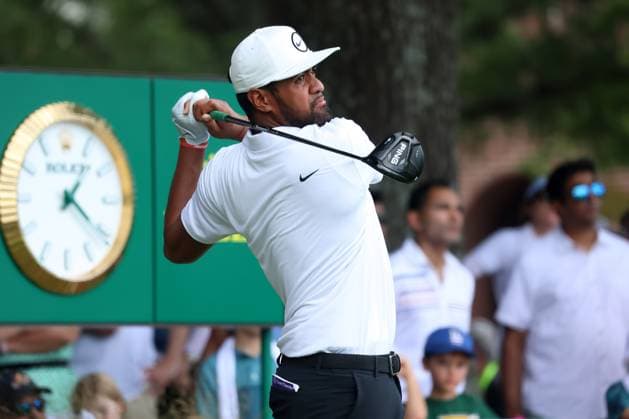 ATLANTA, GA - AUGUST 27: Tony Finau during the final round of the 2023 Tour Championship on August 27, 2023 at East Lake Golf Club in Atlanta, Georgia. (Photo by Michael Wade Icon Sportswire) GOLF: AUG 27 PGA, Golf Herren - TOUR Championship EDITORIAL USE ONLY Icon23082722