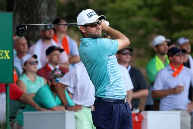 ATLANTA, GA - AUGUST 27: Corey Conners during the final round of the 2023 Tour Championship on August 27, 2023 at East Lake Golf Club in Atlanta, Georgia. (Photo by Michael Wade Icon Sportswire) GOLF: AUG 27 PGA, Golf Herren - TOUR Championship EDITORIAL USE ONLY Icon23082726