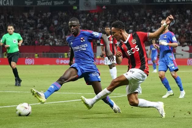 Sofiane Diop (OGC Nice) - FOOTBALL : OGC Nice vs Lyon - Ligue 1 Uber Eats - Nice - 027 08 2023 NorbertScanella Panoramic 