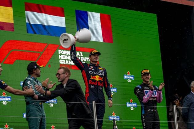 Zandvoort - 27-08-2023, Circuit Zandvoort, Max Verstappen wins the Formula 1 Netherlands Grand Prix 2023 Sunday Formula 1 Netherlands Grand Prix 2023 Sunday  x22102258x Copyright: