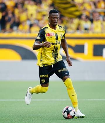 FC Breitenrain Young Boys Mohamed Ali Camara Young Boys 18 08 2023 Wankdorf Stadion Bern , SWITZERLAND, Season 2023 2024 Football Men Cup Match 1 32 Final FC Breitenrain BSC Young Boys Bern Mohamed Ali Camara Young Boys