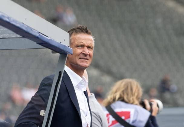 Football, Men, Season 2023 2024, 2 Bundesliga 4 Matchday , Hertha BSC SpVgg Greuther Fürth, Managing Director Thomas E Herrich Hertha BSC , 26 08 2023, Copyright: xSebastianxRäppold MatthiasxKochx