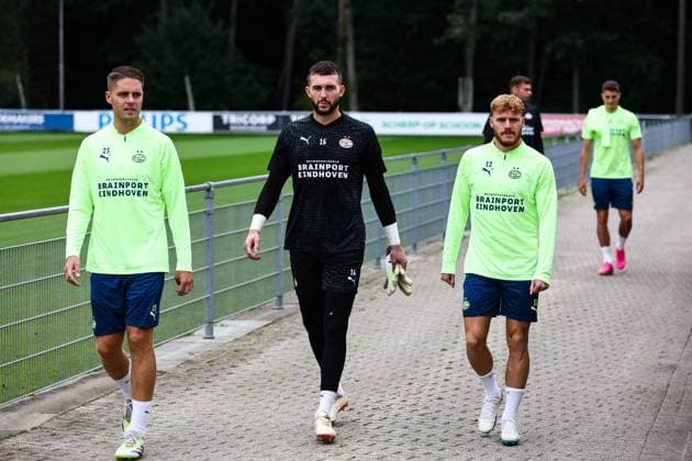 Football, CL Quali, PSV Eindhoven, Training