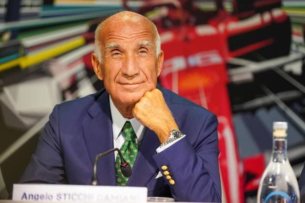 Angelo Sticchi Damiani, president of ACI Italia, during the presentation press conference, PK, Pressekonferenz Formula 1 Pirelli Gran Premio d Italia 2023 on August 29th, 2023 in Monza, Italy. during 2023 GP Formula 1 Pirelli Grand Prix, Gran premio d Italia - Press Conference, Formula 1 Championship in Monza, Italy, August 29 2023 Copyright: xLucaxRossini IPAxSportx xipa-agex xx 0 IPA_IPA39929336