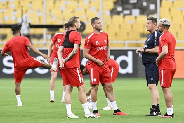 Football, CL Quali, Royal Antwerp, Training