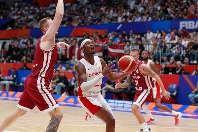 Basketball, World Cup, Canada - Latvia