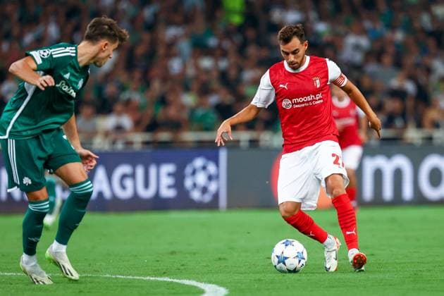 Football, CL Quali, Panathinaikos Athens - Sporting Braga