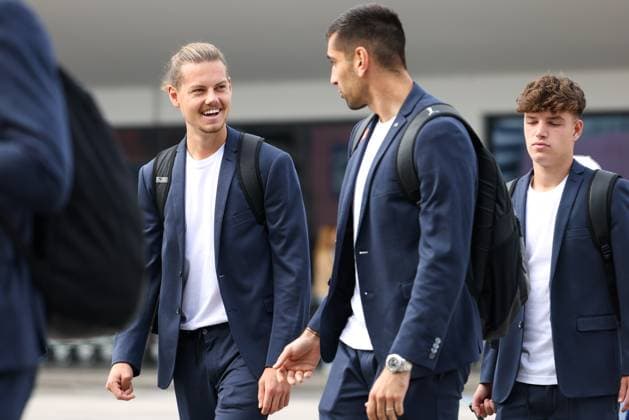 Football, CL Quali, Departure Rapid Vienna