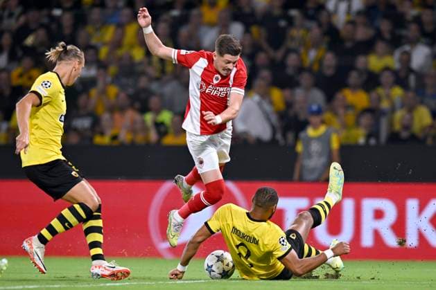 Football, CL Quali, AEK Athens - Royal Anwerpen