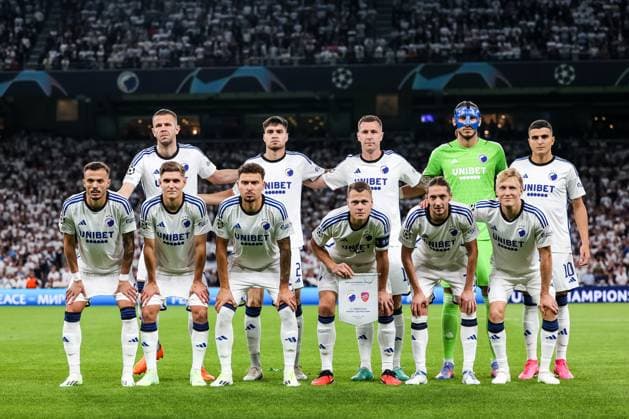 FC Copenhagen v Rakow Czestochowa, UEFA Champions League qualification football, Copenhagen, Denmark Copenhagen, Denmark. 30th, August 2023. The starting-11 of FC Copenhagen for the UEFA Champions League qualification match between FC Copenhagen and Rakow Czestochowa at Parken in Copenhagen. Copenhagen Denmark  Copyright: xGonzalesxPhoto RunexMathiesenx