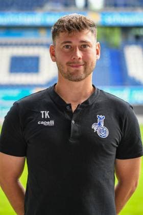 Athletic trainer Tobias Kirsch MSV Duisburg women GER, Football, MSV Duisburg women team presentation season 2023 24, 28 08 2023 DFL DFB REGULATES PROHIBIT ANY USE OF PHOTOGRAPHS AS IMAGE SEQUENCES AND OR QUASI VIDEO GER, Football, MSV Duisburg women team presentation season 2023 24, 28 08 2023 Duisburg Copyright: xEibner-Pressefoto ThomasxThienelx EP_TTL