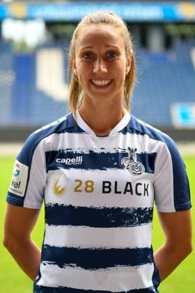 Yvonne Zielinski MSV Duisburg Women GER, Football, MSV Duisburg Women Team Presentation Season 2023 24, 28 08 2023 DFL DFB REGULATES PROHIBIT ANY USE OF PHOTOGRAPHS AS IMAGE SEQUENCES AND OR QUASI VIDEO GER, Football, MSV Duisburg Women Team Presentation Season 2023 24, 28 08 2023 Duisburg Copyright: xEibner-Pressefoto ThomasxThienelx EP_TTL