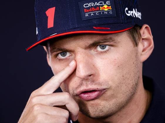 MONZA - Max Verstappen (Red Bull Racing) speaks to the press on the Autodromo Nazionale Monza circuit in the run-up to the Italian Grand Prix. ANP SEM VAN DER WAL Previews 2023 2024 xVIxANPxSportx xxANPxIVx 476827719 originalFilename: 476827719.jpg