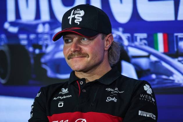 BOTTAS Valtteri (fin), Alfa Romeo F1 Team Stake C43, portrait during the 2023 Formula 1 Pirelli Grand Premio d™Italia Grand Prix, 14th round of the 2023 Formula One World Championship, WM, Weltmeisterschaft from September 1 to 3, 2023 on the Autodromo Nazionale di Monza, in Monza, Italy - F1 - ITALIAN GRAND PRIX 2023 DPPI Panoramic  00123032_EAR34174