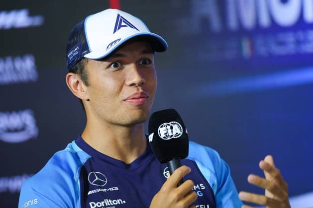 ALBON Alexander (tha), Williams Racing FW45, portrait during the 2023 Formula 1 Pirelli Grand Premio d™Italia Grand Prix, 14th round of the 2023 Formula One World Championship, WM, Weltmeisterschaft from September 1 to 3, 2023 on the Autodromo Nazionale di Monza, in Monza, Italy - F1 - ITALIAN GRAND PRIX 2023 DPPI Panoramic  00123032_EAR35463