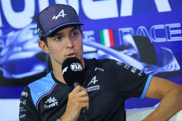 OCON Esteban (fra), Alpine F1 Team A523, portrait during the 2023 Formula 1 Pirelli Grand Premio d™Italia Grand Prix, 14th round of the 2023 Formula One World Championship, WM, Weltmeisterschaft from September 1 to 3, 2023 on the Autodromo Nazionale di Monza, in Monza, Italy - F1 - ITALIAN GRAND PRIX 2023 DPPI Panoramic  00123032_EAR35669