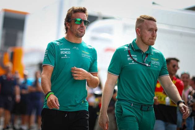 Formula 1 World Championship, WM, Weltmeisterschaft 2023 Italian GP, Monza 31 August-3 September 2023 14 Fernando Alonso, (ESP) Aramco Aston Martin Mercedes during the Italian GP, Monza 31 August-3 September 2023 Formula 1 World championship 2023. - -  Copyright: xIPAxSport ABACAx BRIPASport20230831_188 IPAxSport ABACAx BRIPASport20230831_188