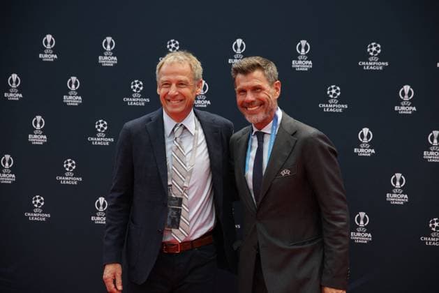 Jürgen Klinsmann - EUROPEAN CLUB FOOTBALL KICK OFF CEREMONY during the European Club Football Season Kick-off 2023 24 on 31 August 2023 at Grimaldi Forum, Monaco . Photo Nderim KACELI Montecarlo Principality of Monaco  Copyright: xIPAxSport ABACAx BRIPASport20230831_249 IPAxSport ABACAx BRIPASport20230831_249