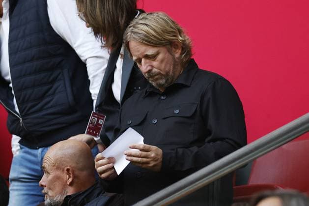AMSTERDAM - Ajax technical director Sven Mislintat during the UEFA Europa League play-offs match between Ajax Amsterdam and PFC Ludogorets at the Johan Cruijff ArenA on August 31, 2023 in Amsterdam, Netherlands. ANP MAURICE VAN STONE UEFA Champions League - Play-Offs Second Leg 2023 2024 xVIxANPxSportx xxANPxIVx 476844616 originalFilename: 476844616.jpg