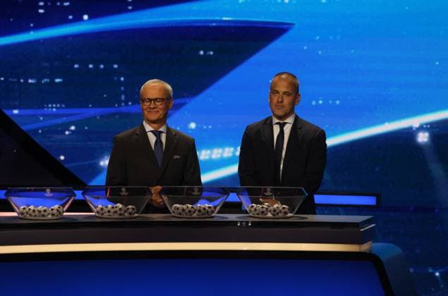 Other - EUROPEAN CLUB FOOTBALL KICK OFF CEREMONY during the Uefa Champions League Draw ceremony, on 31 August 2023 at Grimaldi Forum, Monaco . Photo Nderim KACELI Montecarlo Principality of Monaco  Copyright: xIPAxSport ABACAx BRIPASport20230831_387 IPAxSport ABACAx BRIPASport20230831_387