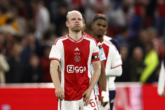 Fußball, EL Quali, Ajax Amsterdam - Ludogorez Rasgrad AMSTERDAM - Davy Klaassen of Ajax during the UEFA Europa League play-offs match between Ajax Amsterdam and PFC Ludogorets at the Johan Cruijff ArenA on August 31, 2023 in Amsterdam, Netherlands. ANP MAURICE VAN STONE UEFA Champions League - Play-Offs Second Leg 2023 2024 xVIxANPxSportx xxANPxIVx 476854632 originalFilename: 476854632.jpg