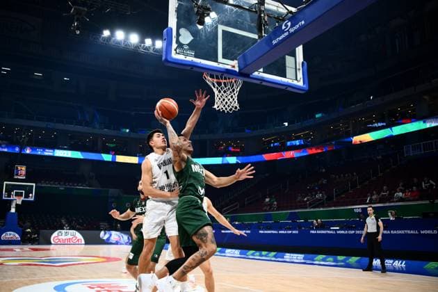 Fabian Jaimes (MEX), AUGUST 31, 2023 - Basketball - FIBA World Cup 2023 - Classification Round 17-32 Group N between New Zealand 100-108 Mexico at Mall of Asia Arena, Manila, Philippines. Noxthirdxpartyxsales  (227751378)