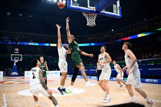 Fabian Jaimes (MEX), AUGUST 31, 2023 - Basketball - FIBA World Cup 2023 - Classification Round 17-32 Group N between New Zealand 100-108 Mexico at Mall of Asia Arena, Manila, Philippines. Noxthirdxpartyxsales  (227751379)