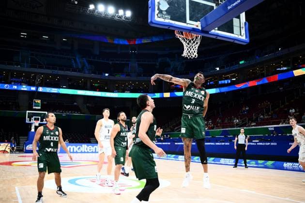 Fabian Jaimes (MEX), AUGUST 31, 2023 - Basketball - FIBA World Cup 2023 - Classification Round 17-32 Group N between New Zealand 100-108 Mexico at Mall of Asia Arena, Manila, Philippines. Noxthirdxpartyxsales  (227751516)