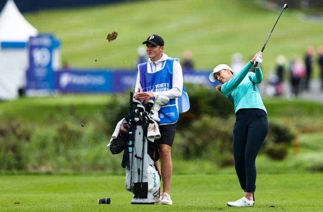 2023 KPMG Women s Irish Open, Dromoland Castle, Clare 1 9 2023 Ireland™s Kate Lanigan on the 10th fairway Kate Lanigan on the 10th fairway 1 9 2023  Copyright: x INPHO BenxBradyx BST_0589