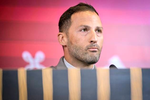 Tedesco Domenico head coach of Belgian Team national team, Nationalteam selection - 1-09-23 TUBEKE, BELGIUM - SEPTEMBER 01 : Tedesco Domenico head coach of Belgian Team during the presentation of his selection of the belgian national team on September 1, 2023 in TUBEKE, BELGIUM, 01 09 2023 TUBEKE BELGIUM  Copyright: xSesx