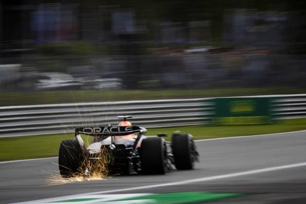 MONZA - Max Verstappen (Red Bull Racing) in action during the 1st free practice session on the Monza circuit in the run-up to the Italian Grand Prix. ANP SEM VAN DER WAL Practice 2023 2024 xVIxANPxSportx xxANPxIVx 476915403 originalFilename: 476915403.jpg