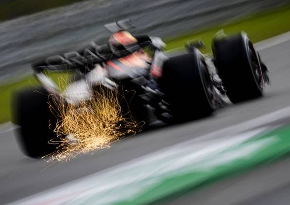MONZA - Max Verstappen (Red Bull Racing) in action during the 1st free practice session on the Monza circuit in the run-up to the Italian Grand Prix. ANP SEM VAN DER WAL Practice 2023 2024 xVIxANPxSportx xxANPxIVx 476915698 originalFilename: 476915698.jpg