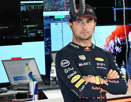 September 1, 2023, Monza, Italy: Mexican driver Sergio Perez of Red Bull Racing gets prepared for the first practice session at the Autodromo Nazionale Monza race track in Monza, to attend the first practice session, Monza, Italy, 1 September 2023. The Formula 1 Grand Prix of Italy is held on 3 September 2023. ANSA DANIEL DAL ZENNARO ITALY FORMULA 1  - ZUMAa110 20230901_zaf_a110_035 Copyright: xDanielxDalxZennarox