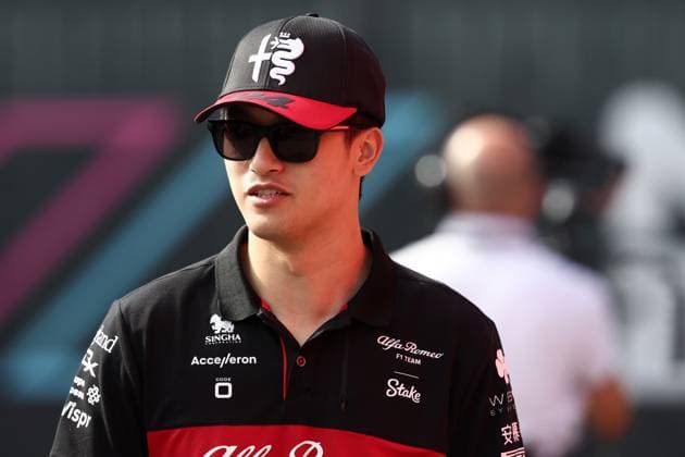 F1 Gran Prix of Italy Guanyu Zhou of Alfa Romeo F1 Team in the paddock during practice ahead of the F1 Grand Prix of Italy at Autodromo Nazionale on September 1, 2023 Monza, Italy. Monza Autodromo Nazionale Italy Copyright: xMarcoxCanonierox