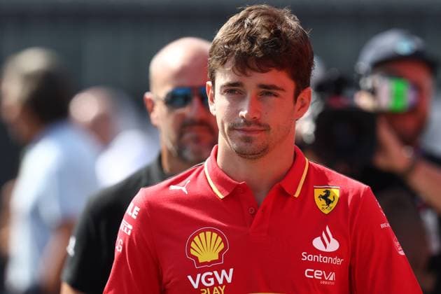 F1 Gran Prix of Italy Charles Leclerc of Scuderia Ferrari in the paddock during practice ahead of the F1 Grand Prix of Italy at Autodromo Nazionale on September 1, 2023 Monza, Italy. Monza Autodromo Nazionale Italy Copyright: xMarcoxCanonierox