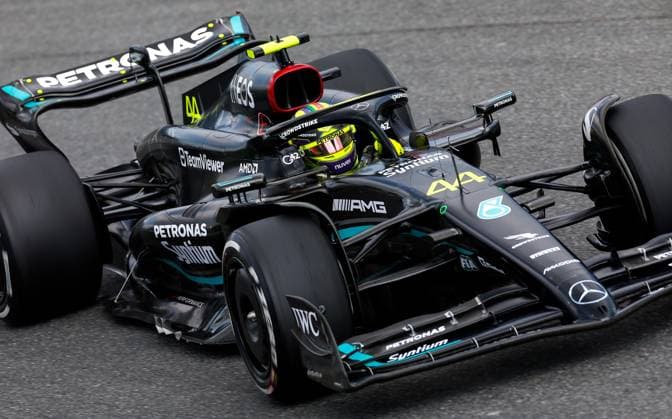 44 Lewis Hamilton GBR, Mercedes AMG Petronas F1 Team , F1 Grand Prix of Italy at Autodromo Nazionale Monza on September 1, 2023 in Monza, Italy Photo by HOCH ZWEI Monza Italy