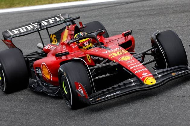 16 Charles Leclerc MCO, Scuderia Ferrari , F1 Grand Prix of Italy at Autodromo Nazionale Monza on September 1, 2023 in Monza, Italy Photo by HOCH ZWEI Monza Italy