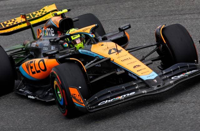 4 Lando Norris GBR, McLaren F1 Team , F1 Grand Prix of Italy at Autodromo Nazionale Monza on September 1, 2023 in Monza, Italy Photo by HOCH ZWEI Monza Italy