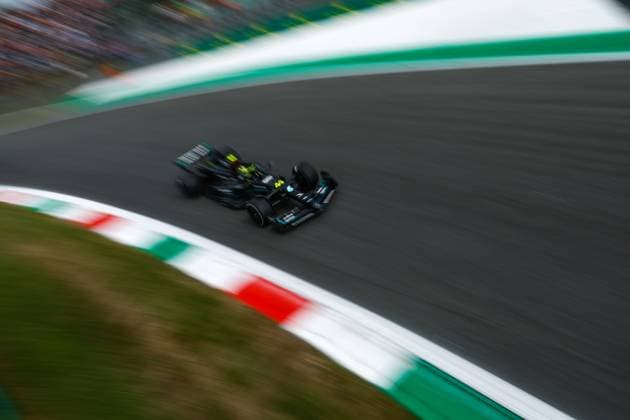 44 Lewis Hamilton GBR, Mercedes AMG Petronas F1 Team , F1 Grand Prix of Italy at Autodromo Nazionale Monza on September 1, 2023 in Monza, Italy Photo by HOCH ZWEI Monza Italy