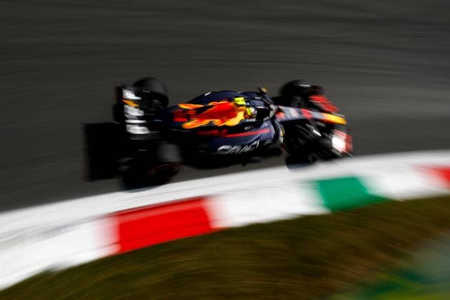 11 Sergio Perez MEX, Oracle Red Bull Racing , F1 Grand Prix of Italy at Autodromo Nazionale Monza on September 1, 2023 in Monza, Italy Photo by HOCH ZWEI Monza Italy