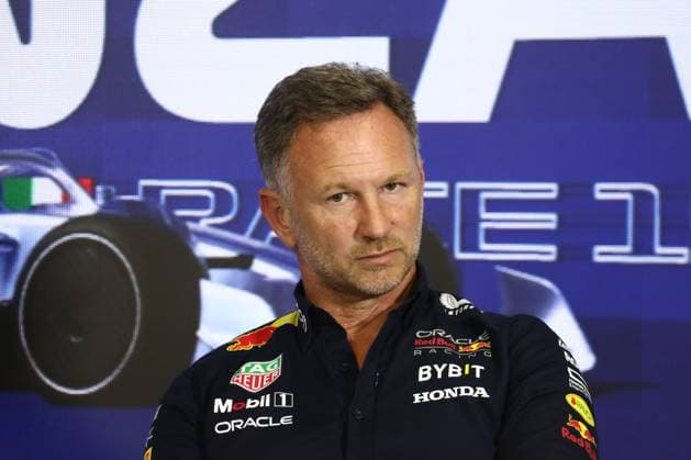 F1 Italian Grand Prix 2023 Team Principals press conference, PK, Pressekonferenz Christian Horner during press conference ahead of the Formula 1 Italian Grand Prix at Autodromo Nazionale di Monza in Monza, Italy on September 1, 2023. Monza Italy  Copyright: xJakubxPorzyckix originalFilename:porzycki-f1italia230901_np5Ua.jpg